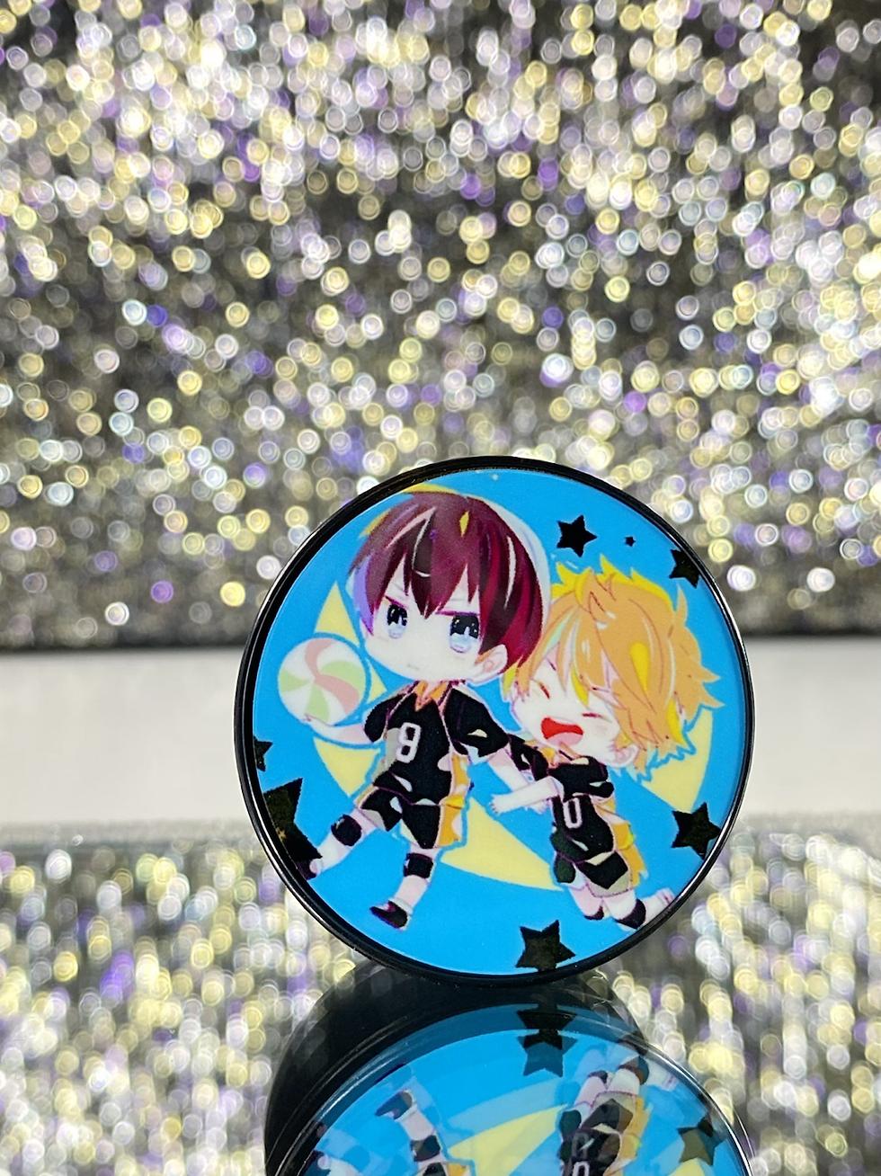 Thumbnail: Kageyama & Hinata Adjustable Phone Holder