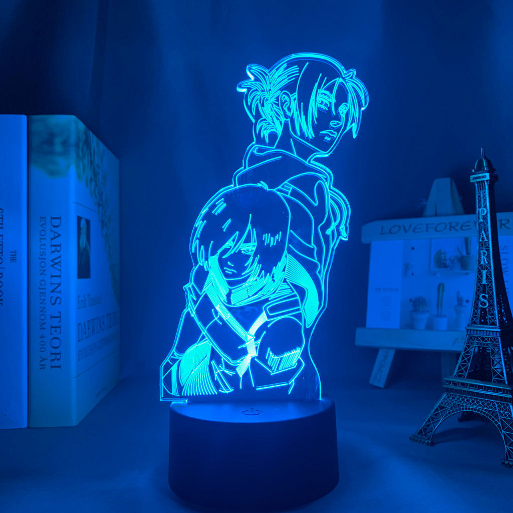 Attack on Titan Annie Leonhart 3D Night Light with Remote