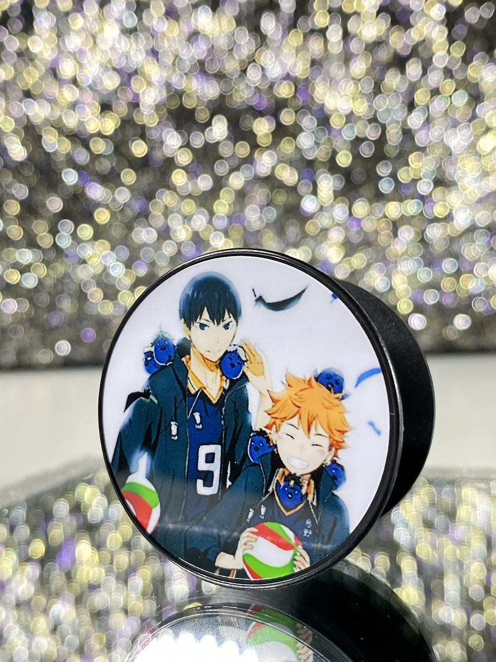 Thumbnail: Kageyama & Hinata Adjustable Phone Holder