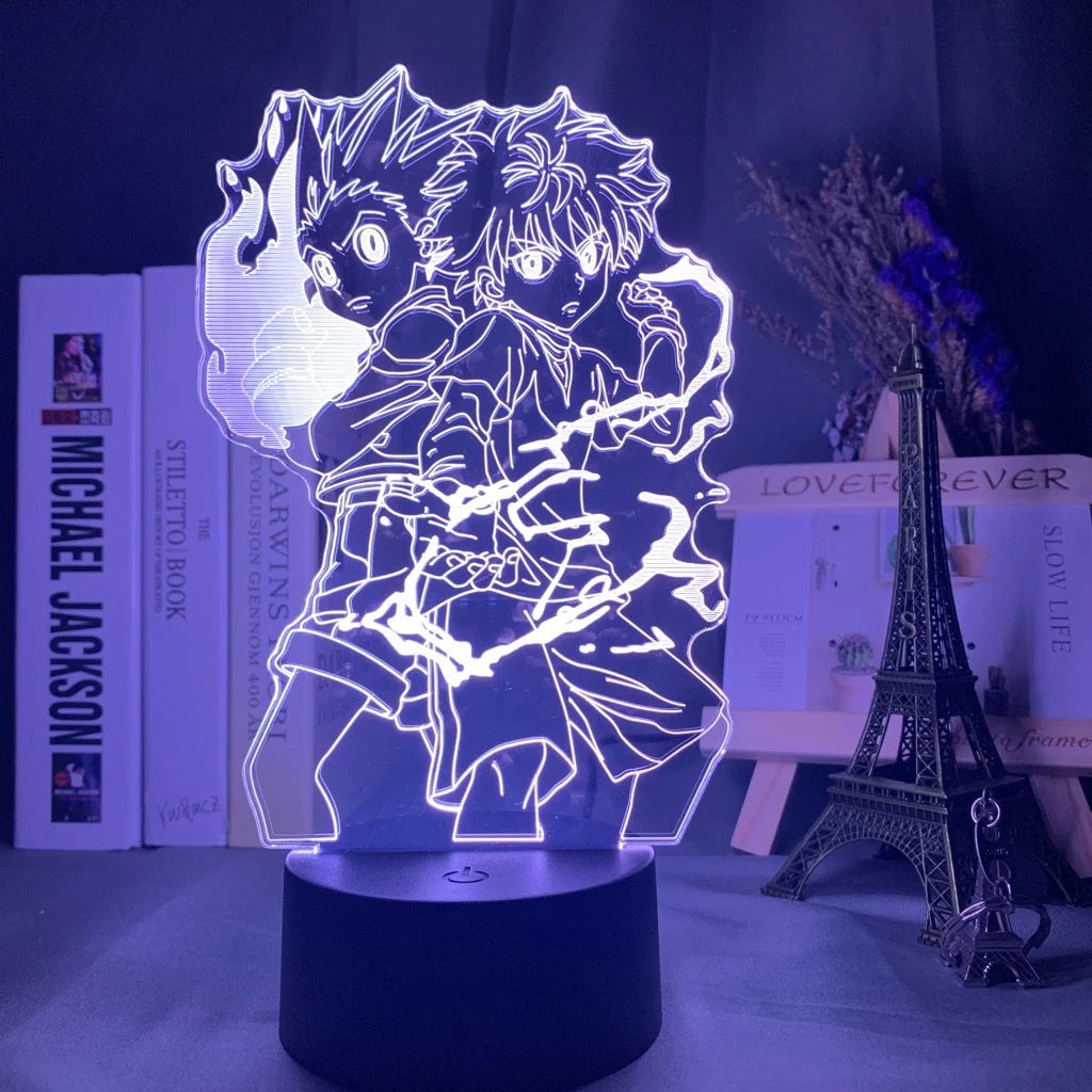HunterXHunter  Gon & Killua 3D Night Light with Remote