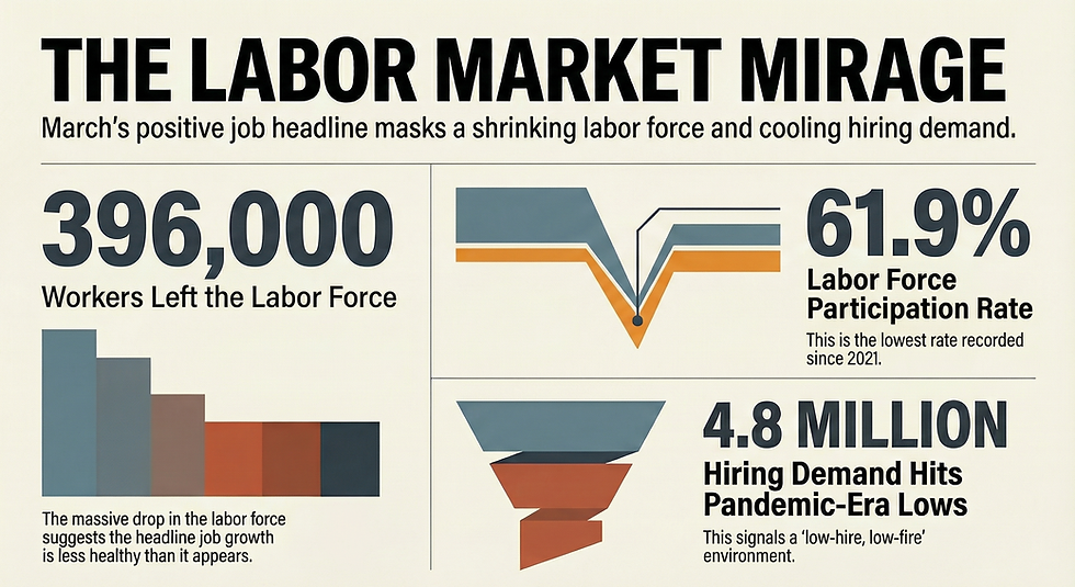 March Jobs Report 2026: Strong Headline, Softer Reality