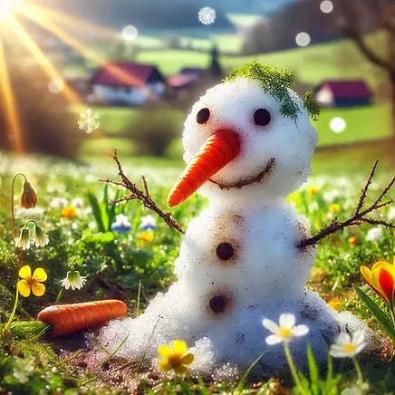 schmilzender Schneemann.webp