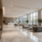 Lobby impecable con servicios de limpieza en Tampa.