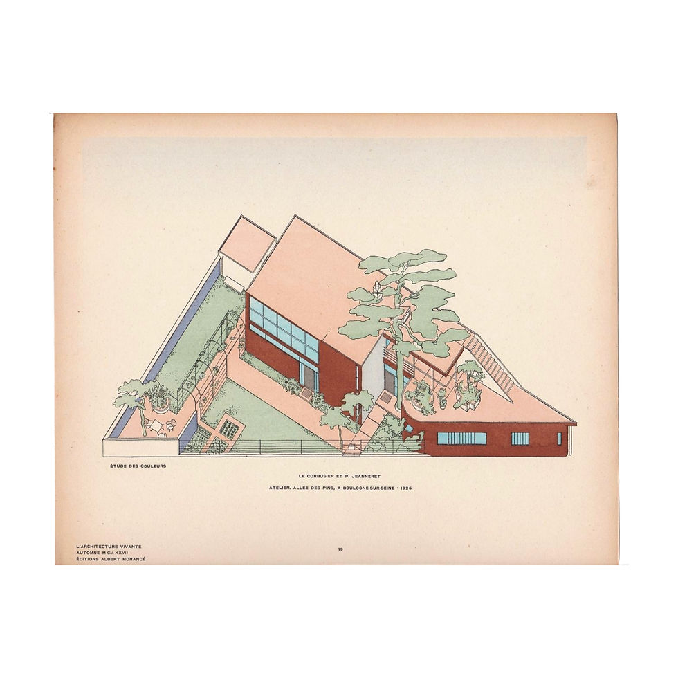 Miniature : L’Architecture Vivante, Revue, Albert Morancé, Corbusier, Léger. 1924