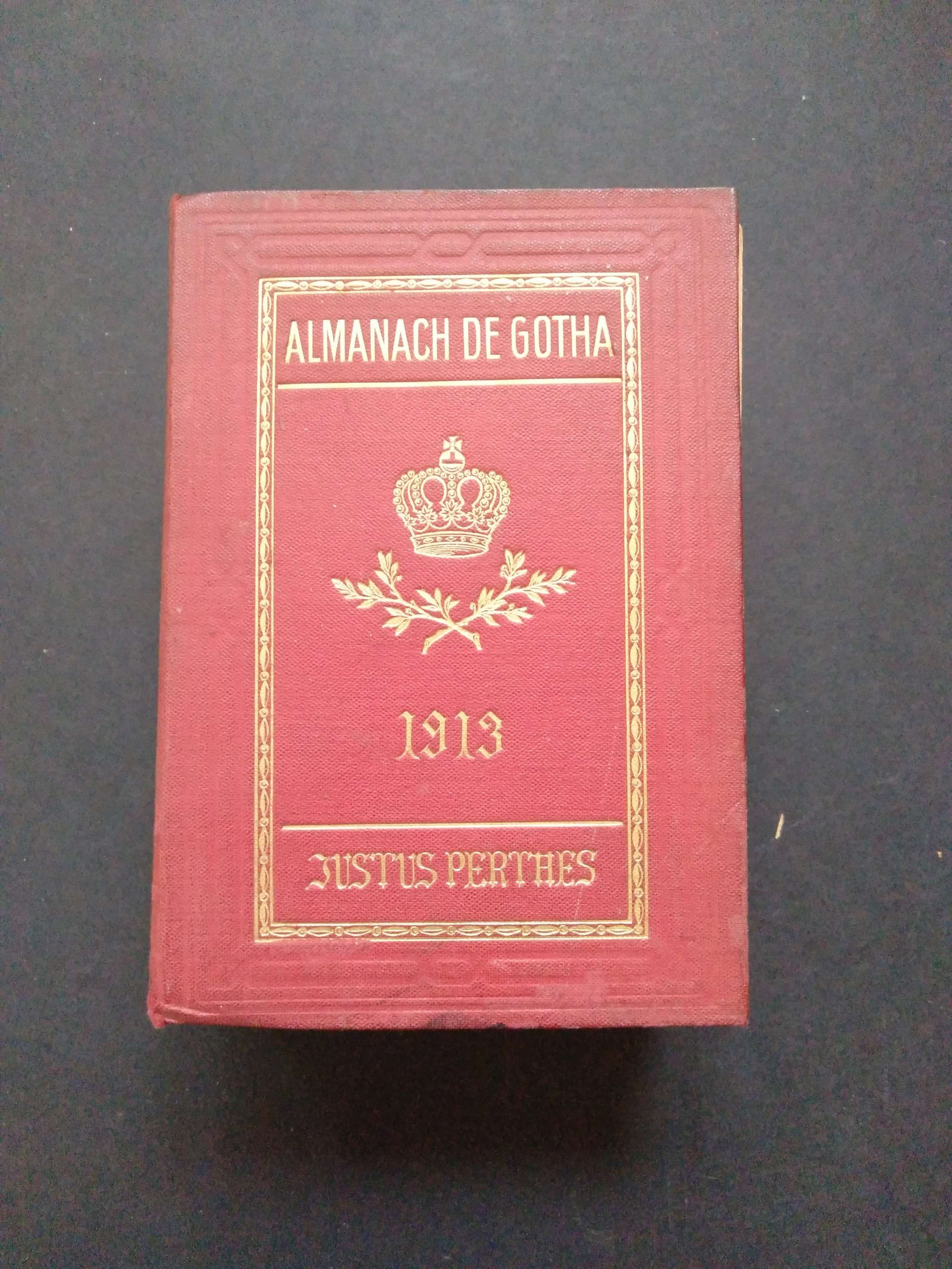 Almanach de Gotha. Annuaire généalogique, diplomatique et statistique. 1913