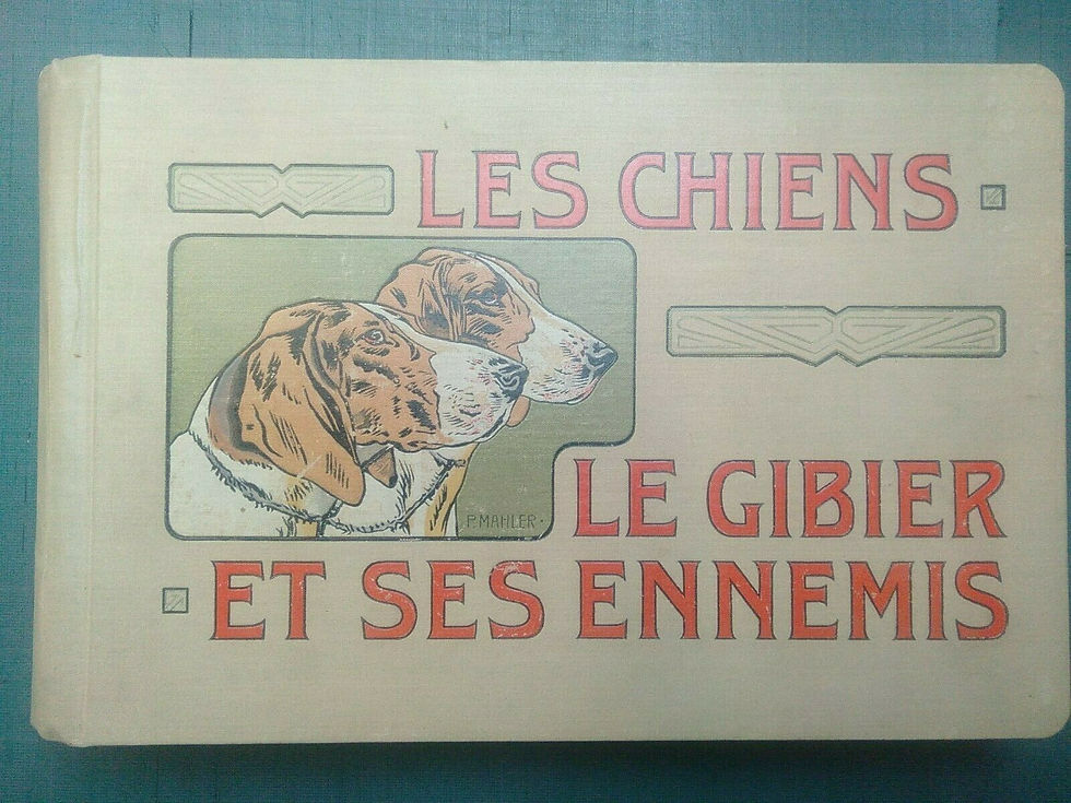 Les chiens, le gibier et ses ennemis