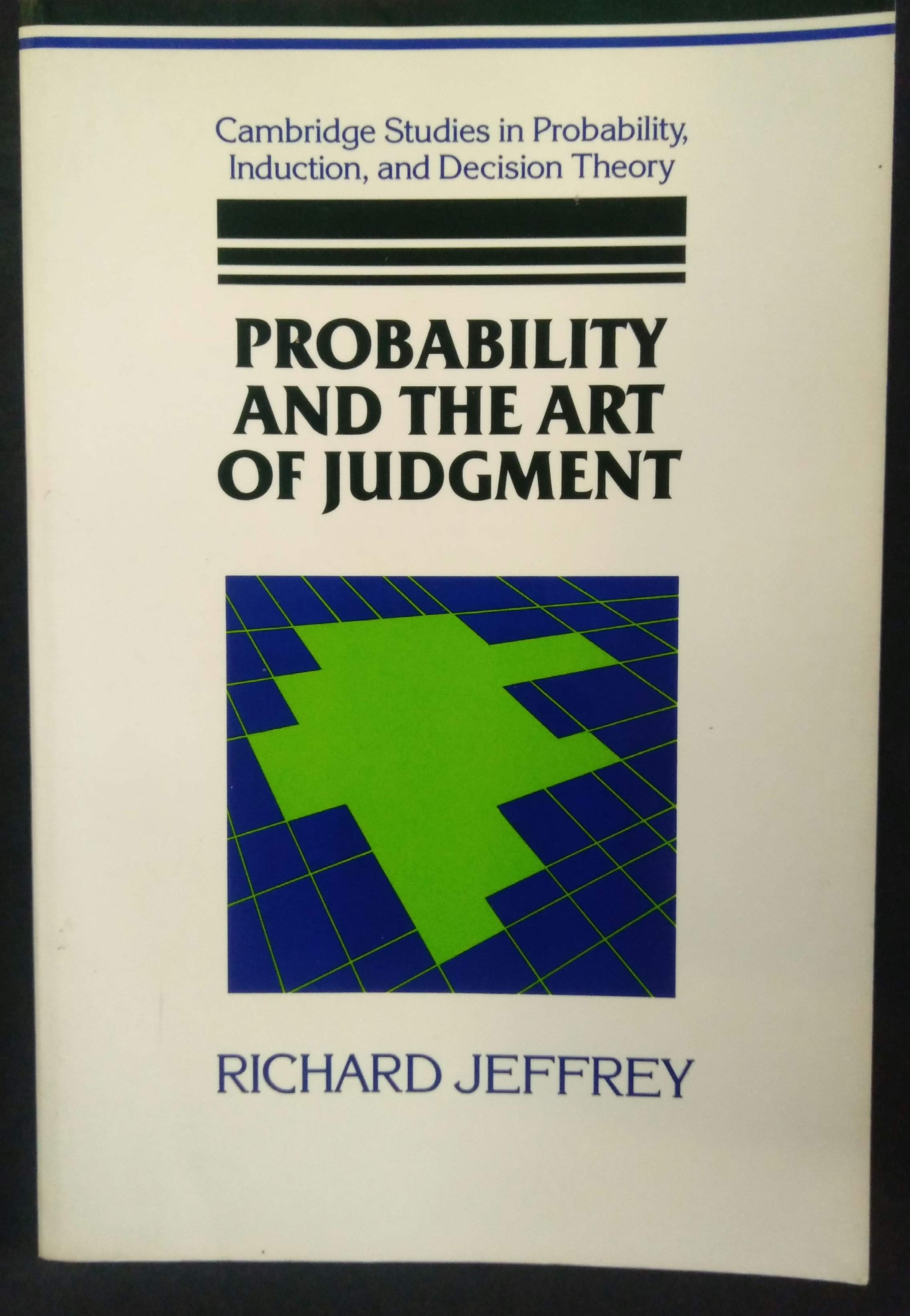 PROBABILITY AND THE ART OF JUDGMENT, JEFFREY R, Cambridge