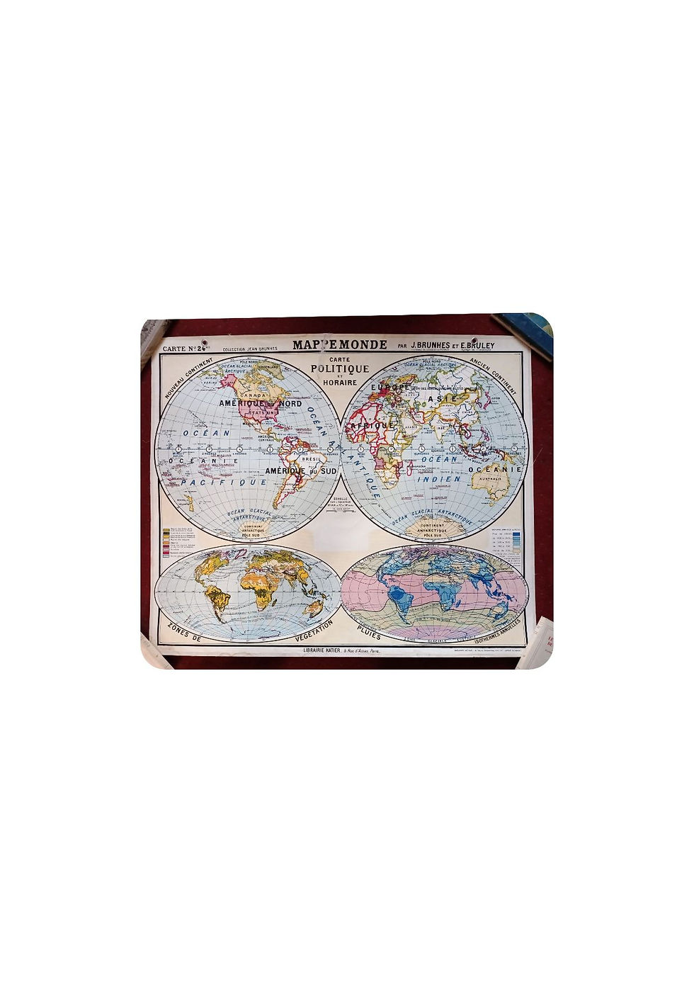Miniature : Mappemonde n 24 / 24 Bis, 