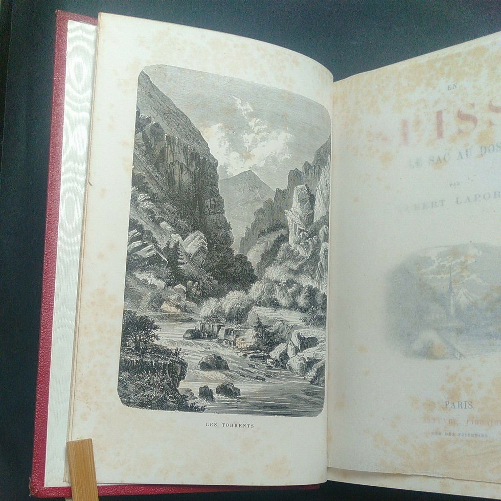 Miniature : Laporte Alber - EN SUISSE LE SAC A DOS - T. Lefèvre 1870