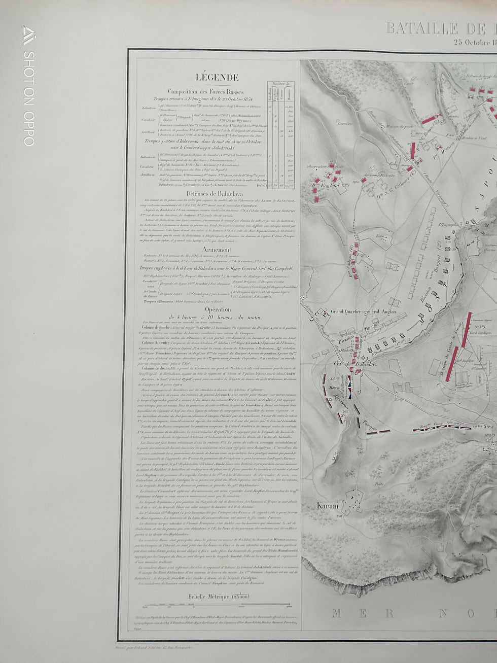 Miniature : Bataille d'INKERMAN 5 novembre 1854, Guerre d'Orient, Napoléon III