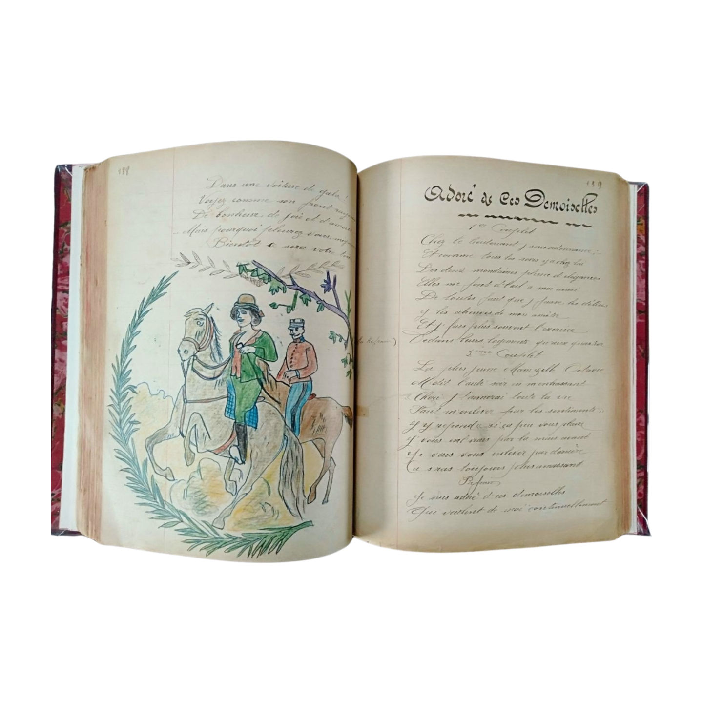 Manuscrit, Monologues et Chansons, Antoine MUKINSTURN, livre