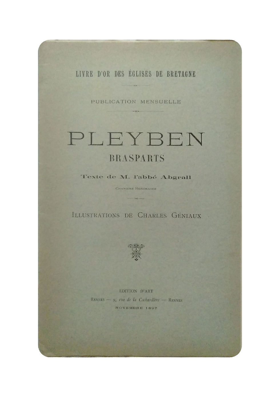 Livre d'or des églises de Bretagne