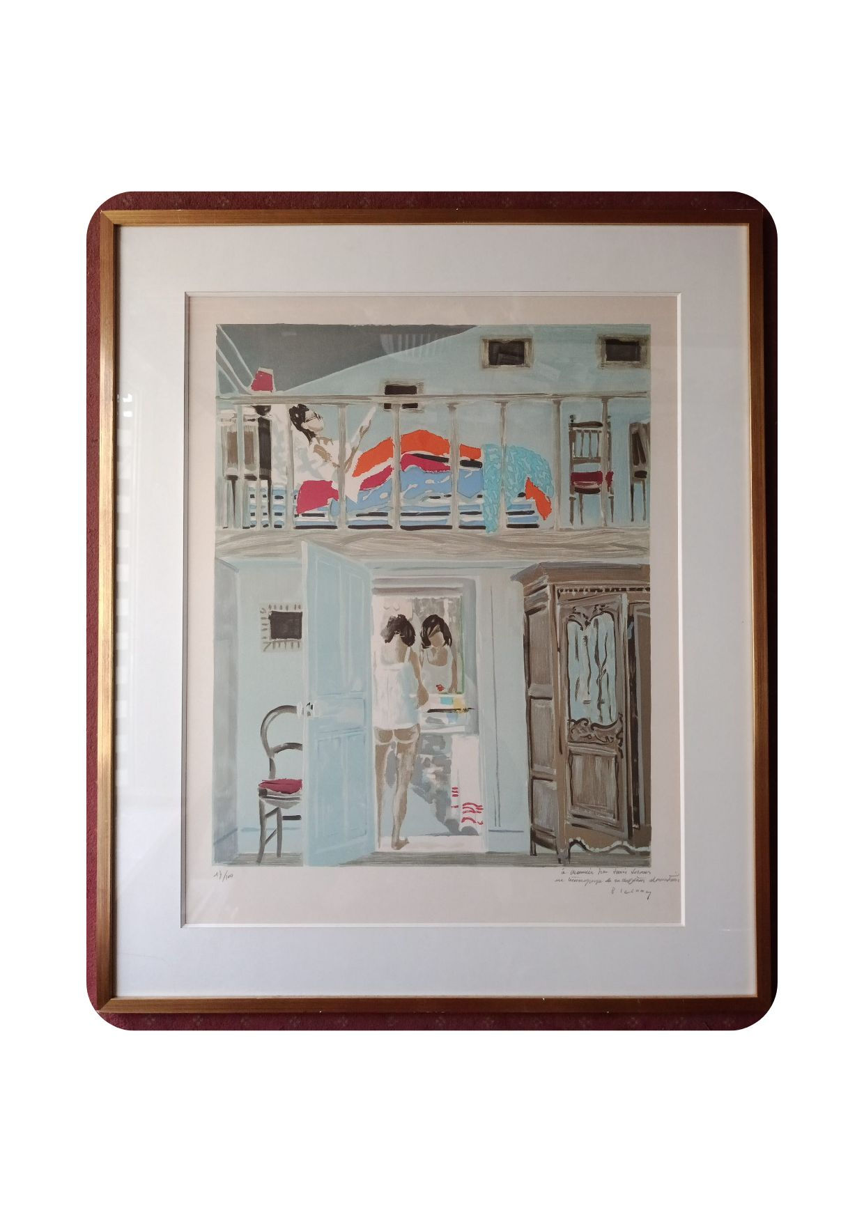 Lithographie originale, signée