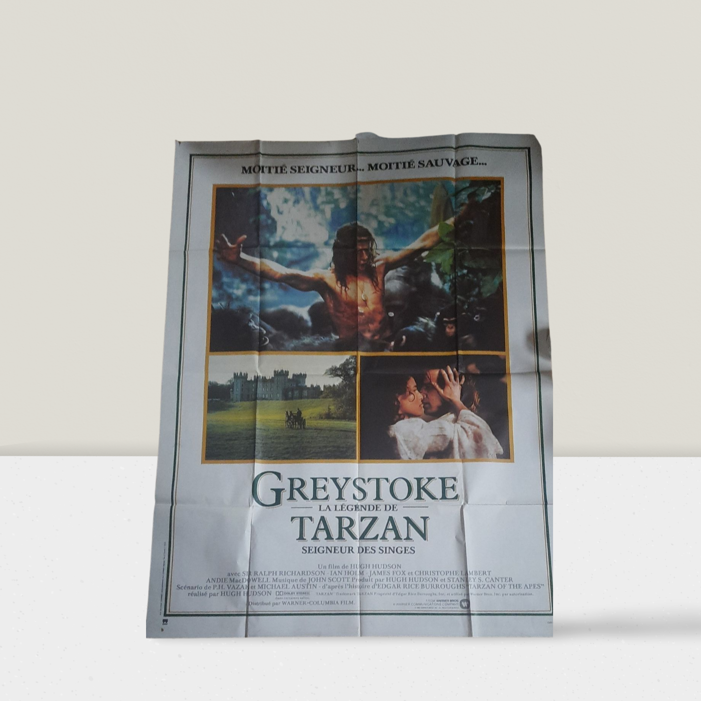 Greystoke la légende de Tarzan Hugh Hudson Christophe Lambert