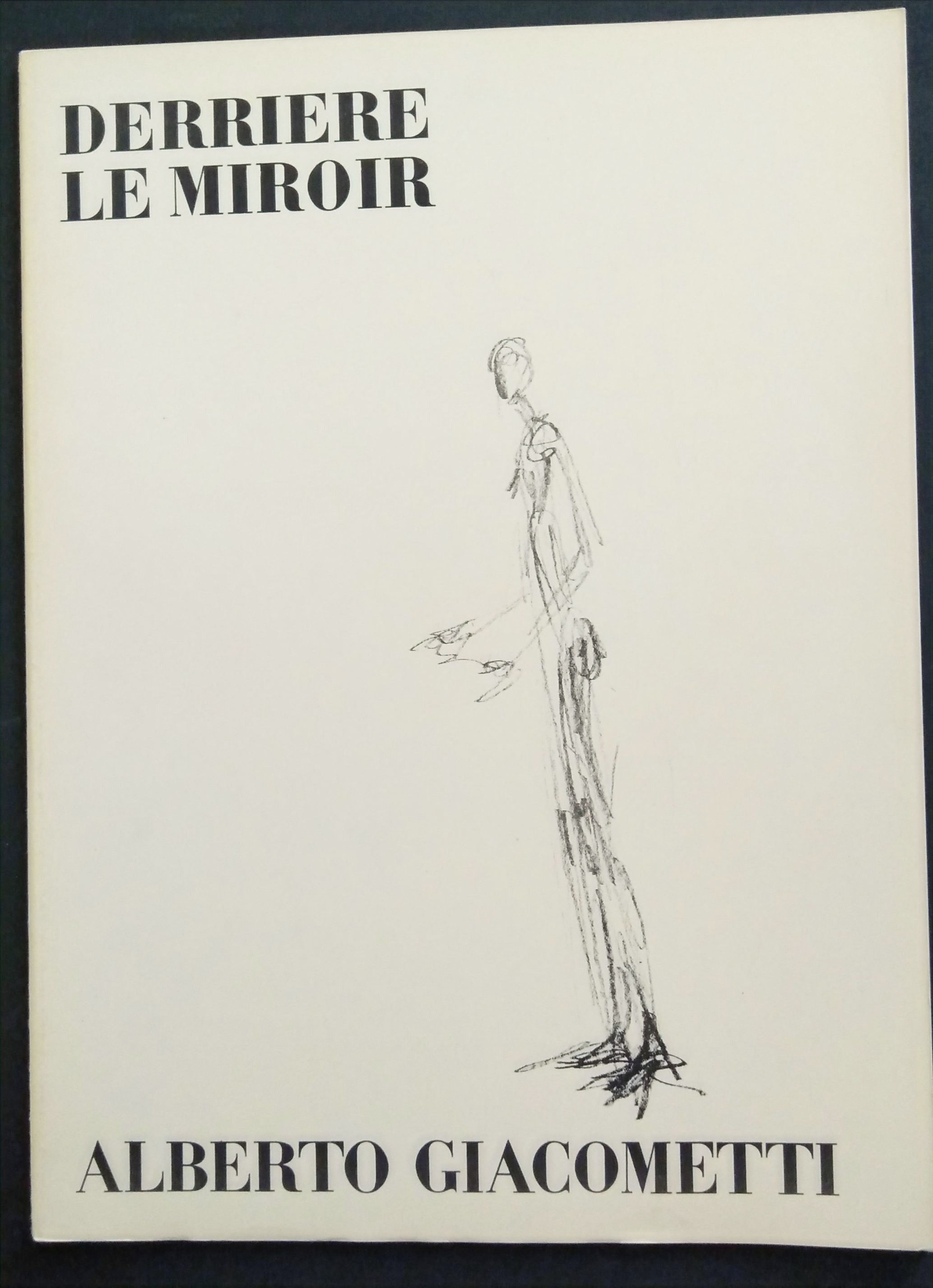 DERRIERE LE MIROIR n°98, Alberto GIACOMETTI, Maeght, Mourlot