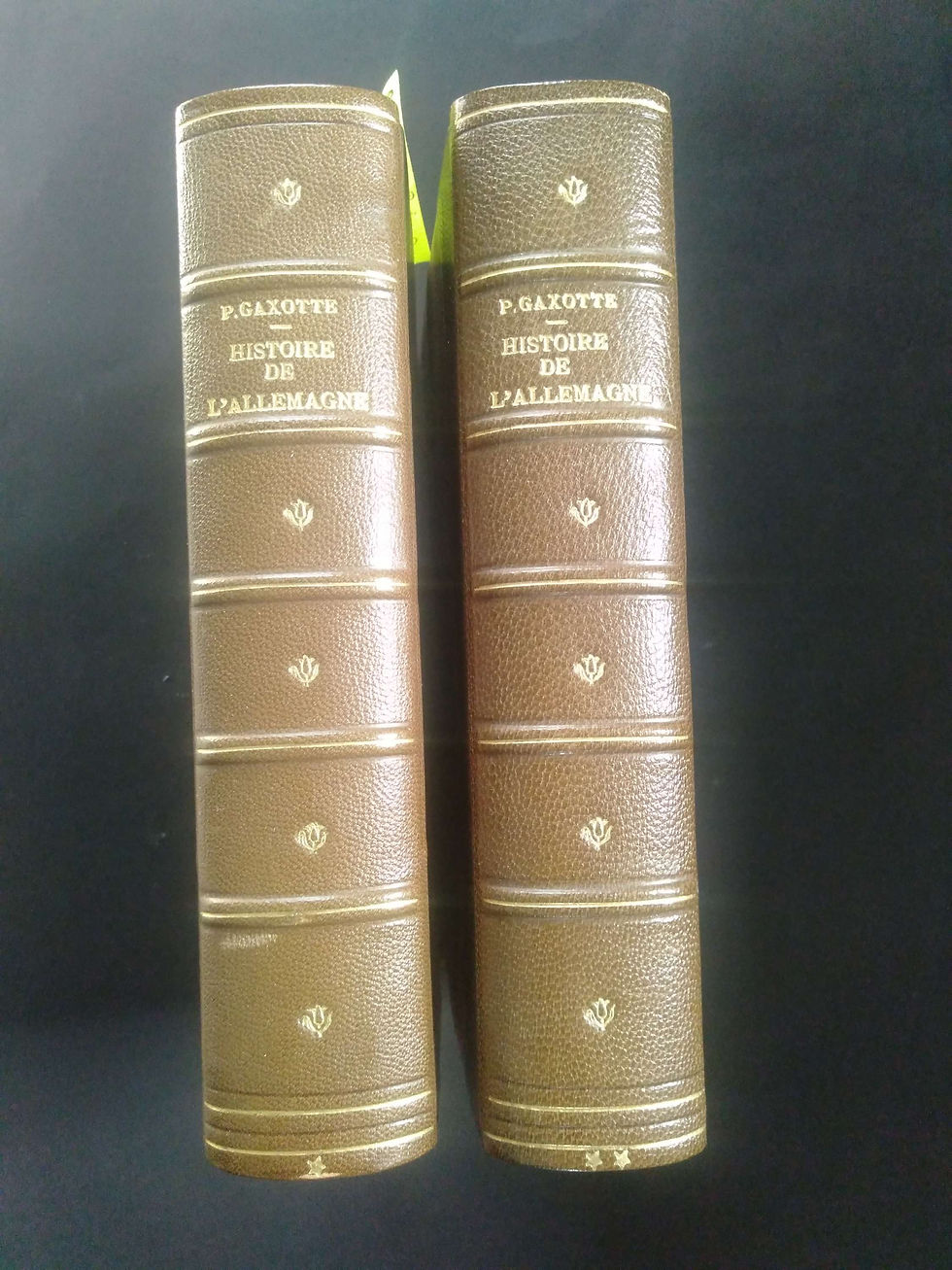 Histoire de l'Allemagne, GAXOTTE Pierre, 2 volumes, Histoire