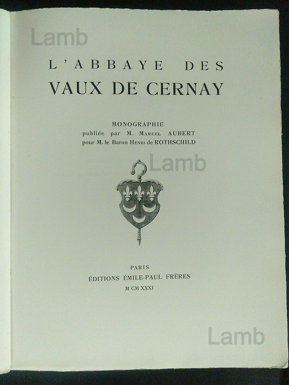 Miniature : L'abbaye des Vaux de Cernay