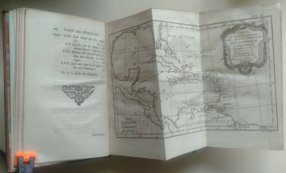 Miniature : Histoire Philosophique et politique des établissements