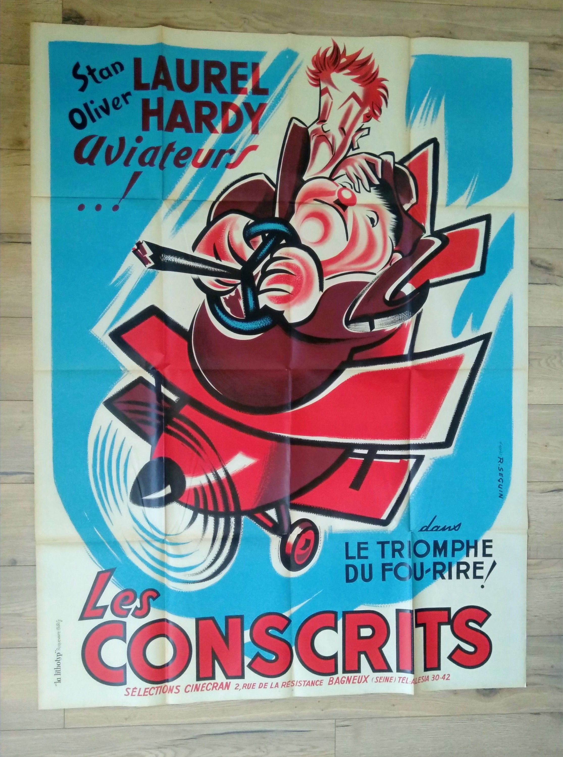 Laurel et Hardy, Aviateurs , Les Conscrits, Stan Olivier