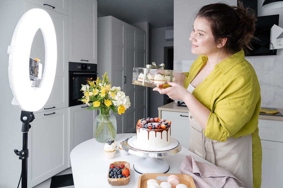 Food and video marketing, video marketing strategy .