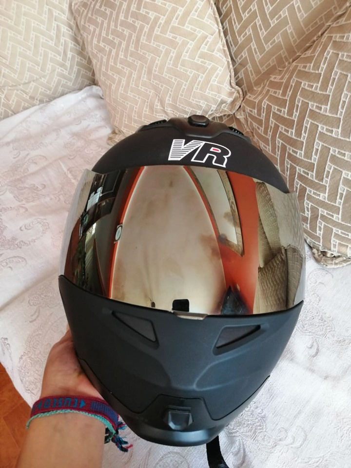 Miniatura: Casco para Moto Marca VR ABATIBLE