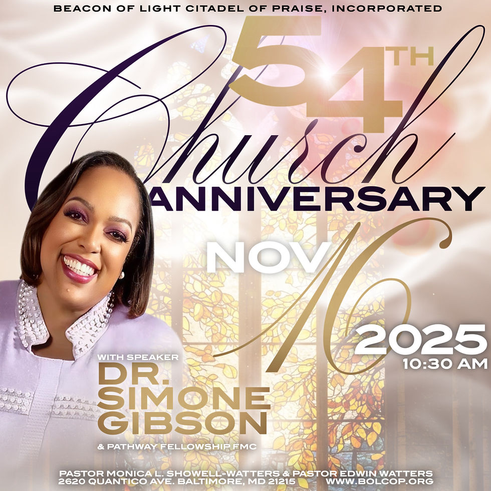 54th Church Anniversary 