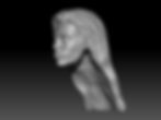 Thumbnail: Francine neutral face 3D printed action figure head