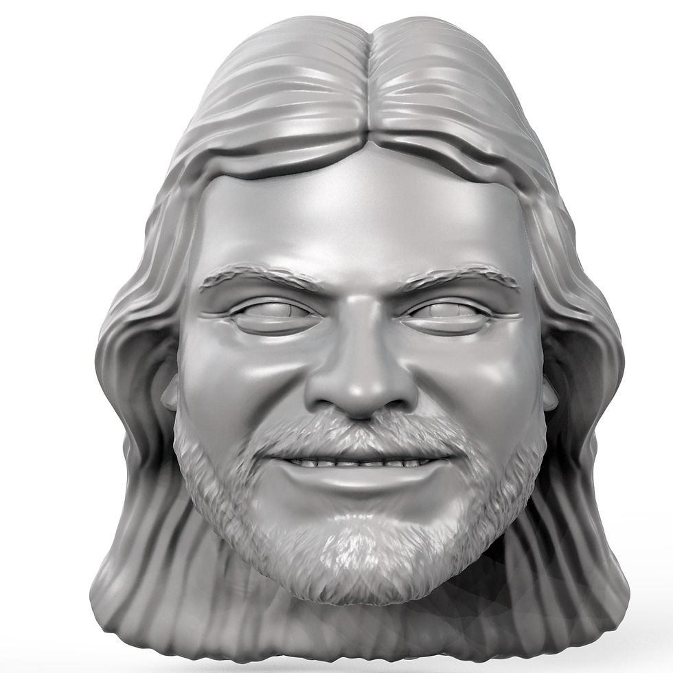 Thumbnail: Stan Lane from Fabulous ones 3D printed custom action figure head