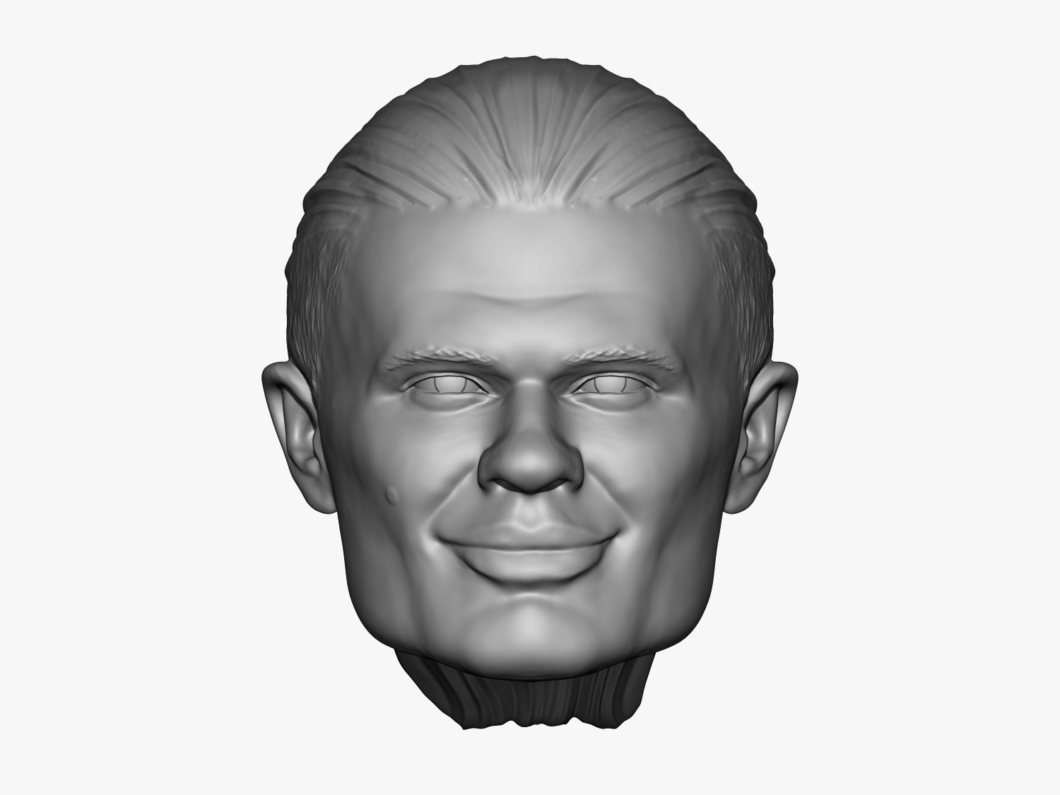 Erling Haaland 3D printed custom action figure head