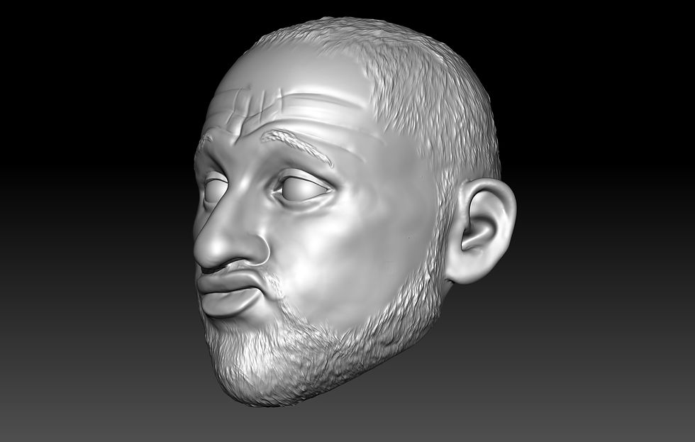 Thumbnail: Bushwhacker Butch 3D printed action figure head