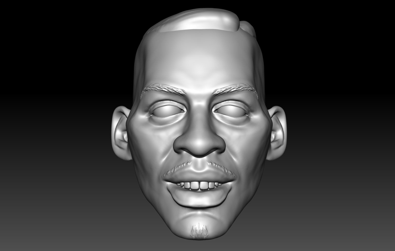 Lil Penny 3D printed action figure head