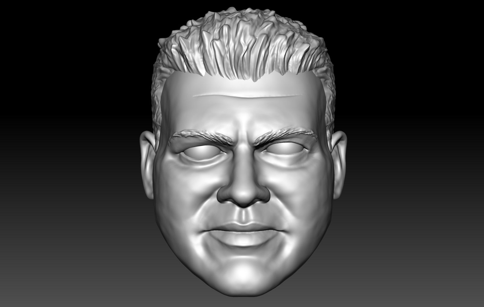 Quebecker Pierre 3D printed action figure head