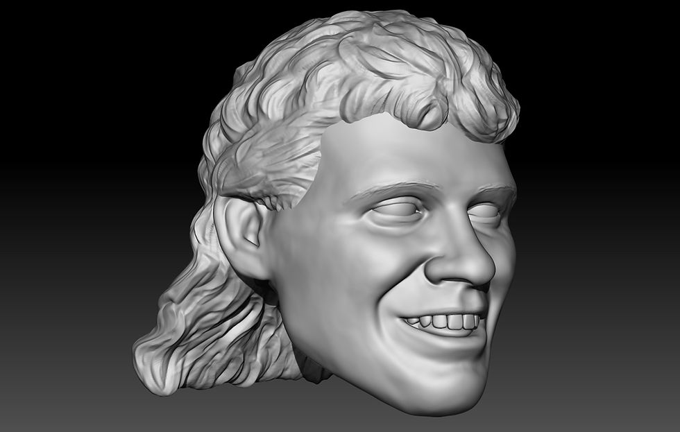 Thumbnail: Tracy Smothers Southern Boys  3D printed action figure head