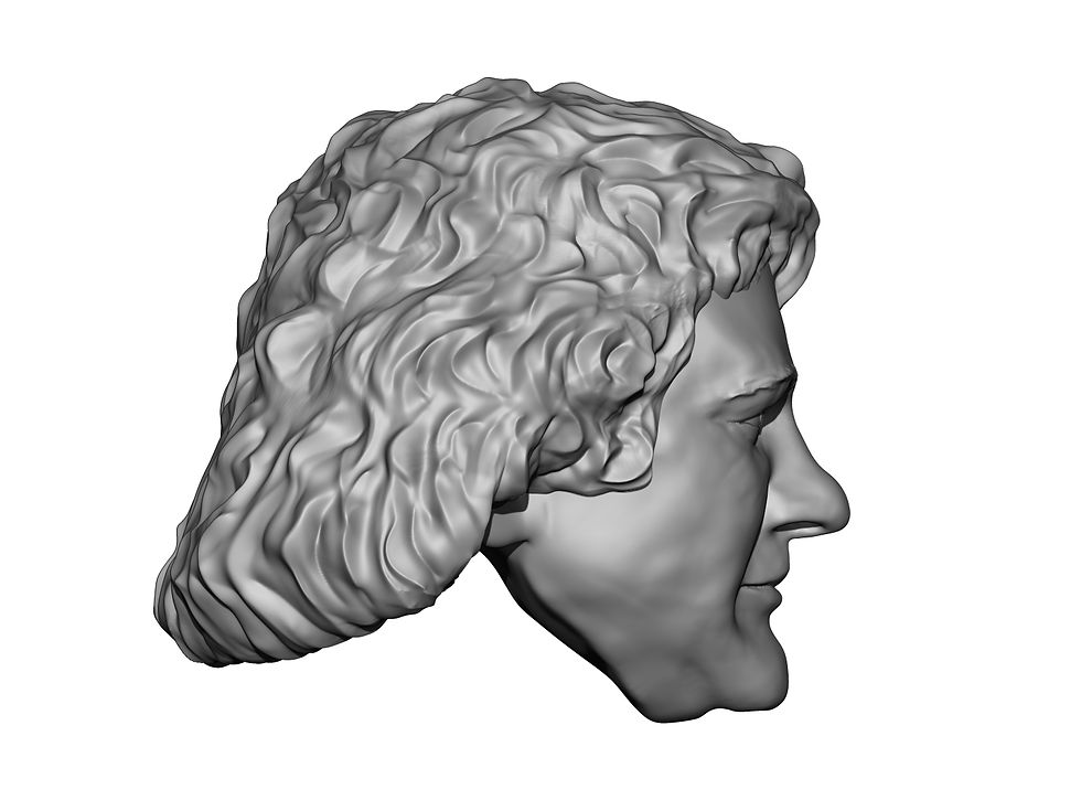 Thumbnail: Terry Funk NWA Champ 3D printed action figure head