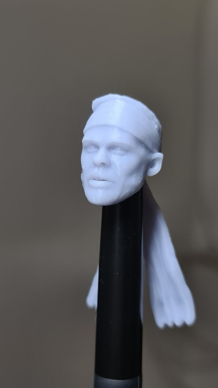 Thumbnail: Autin Gunn long bandana 3D printed head