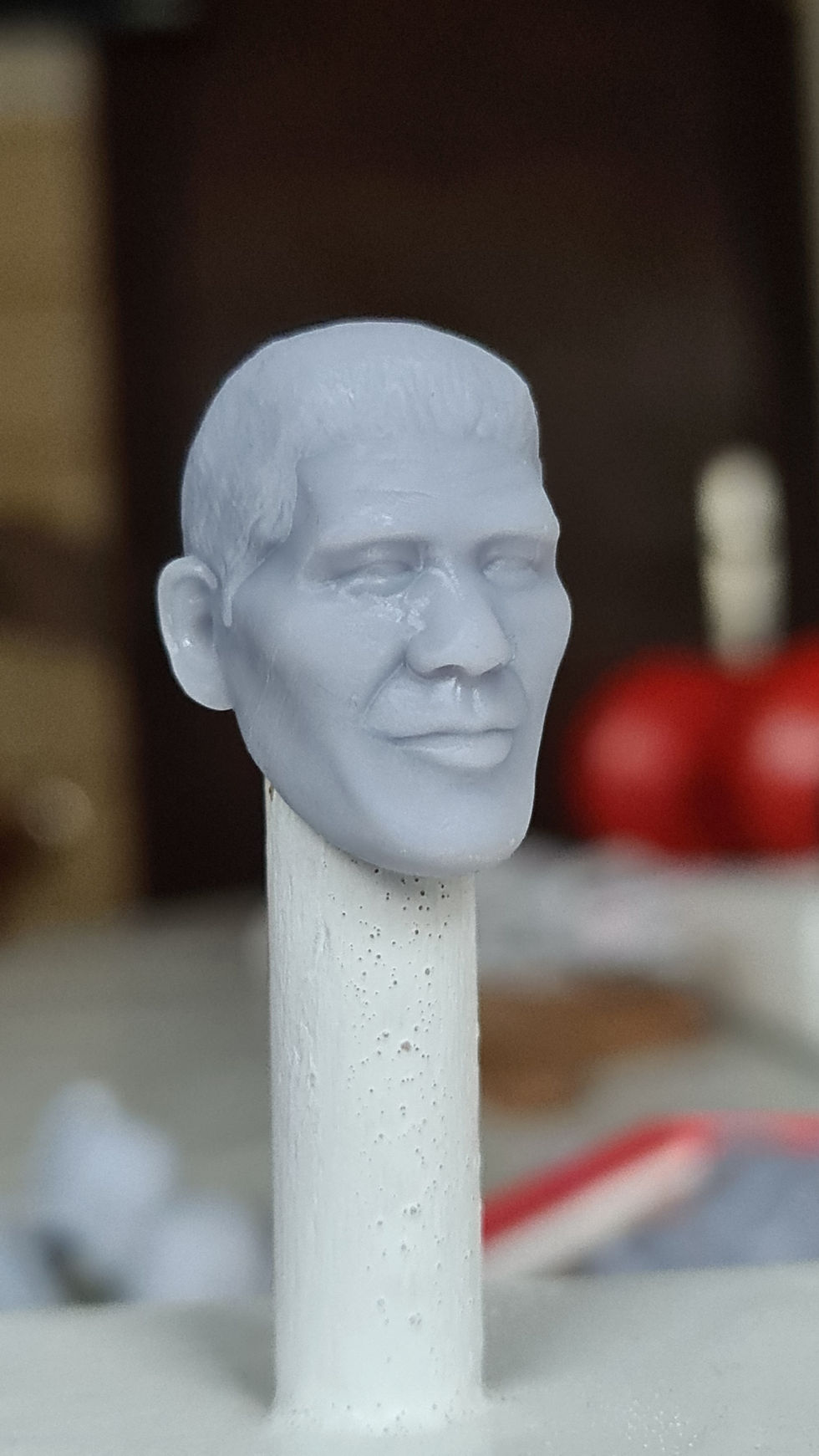 Thumbnail: Giant Baba 3D printed action figure head