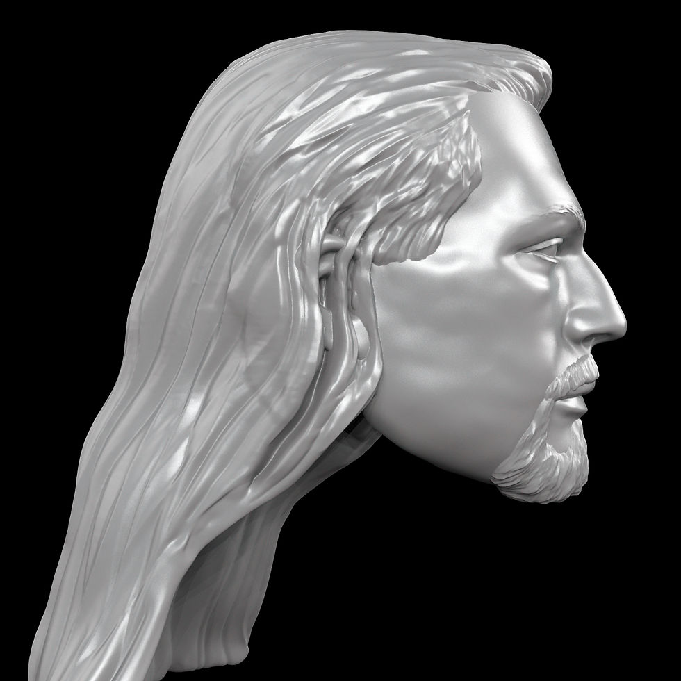 Thumbnail: Jerry Lynn 3D printed head