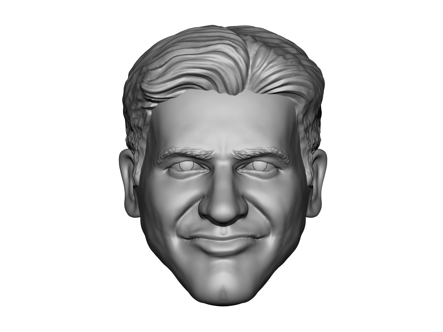 Rick Martel short hair 3D printed custom action figure head