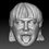 Thumbnail: Great Muta tongue out 3D printed action figure head