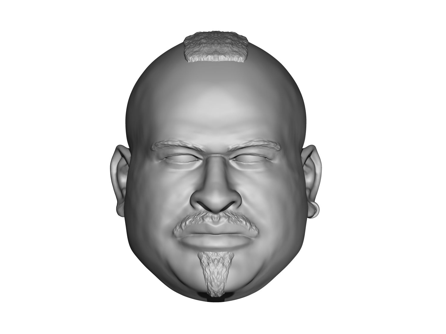 Bad Luck Fale 3D printed custom action figure head