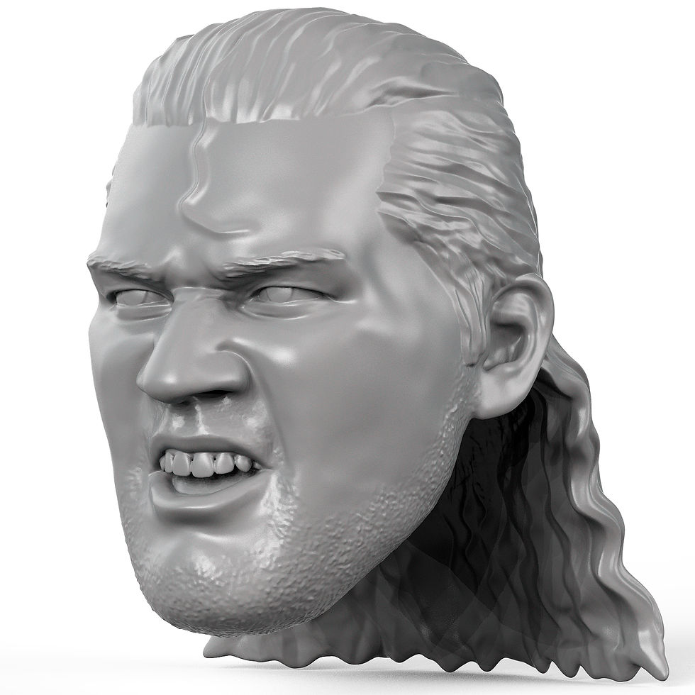 Thumbnail: Fake Razor Ramon 3D printed action figure head