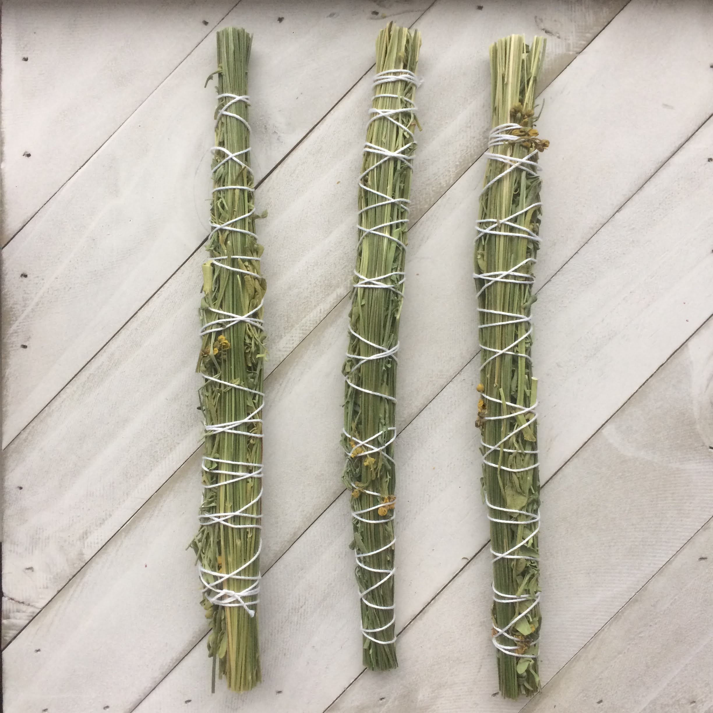 Sweetgrass & Rue Burn Bundle 8”
