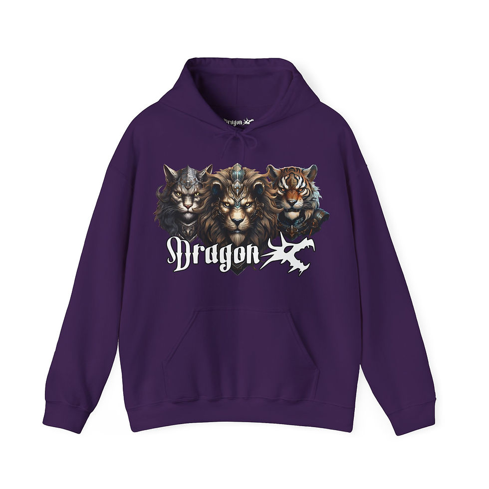Thumbnail: Spirit Animal Series "The Pride" Unisex Heavy Blend™ Hooded Sweatshirt