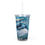 Thumbnail: "Frost Hatchling" Plastic Tumbler with Straw