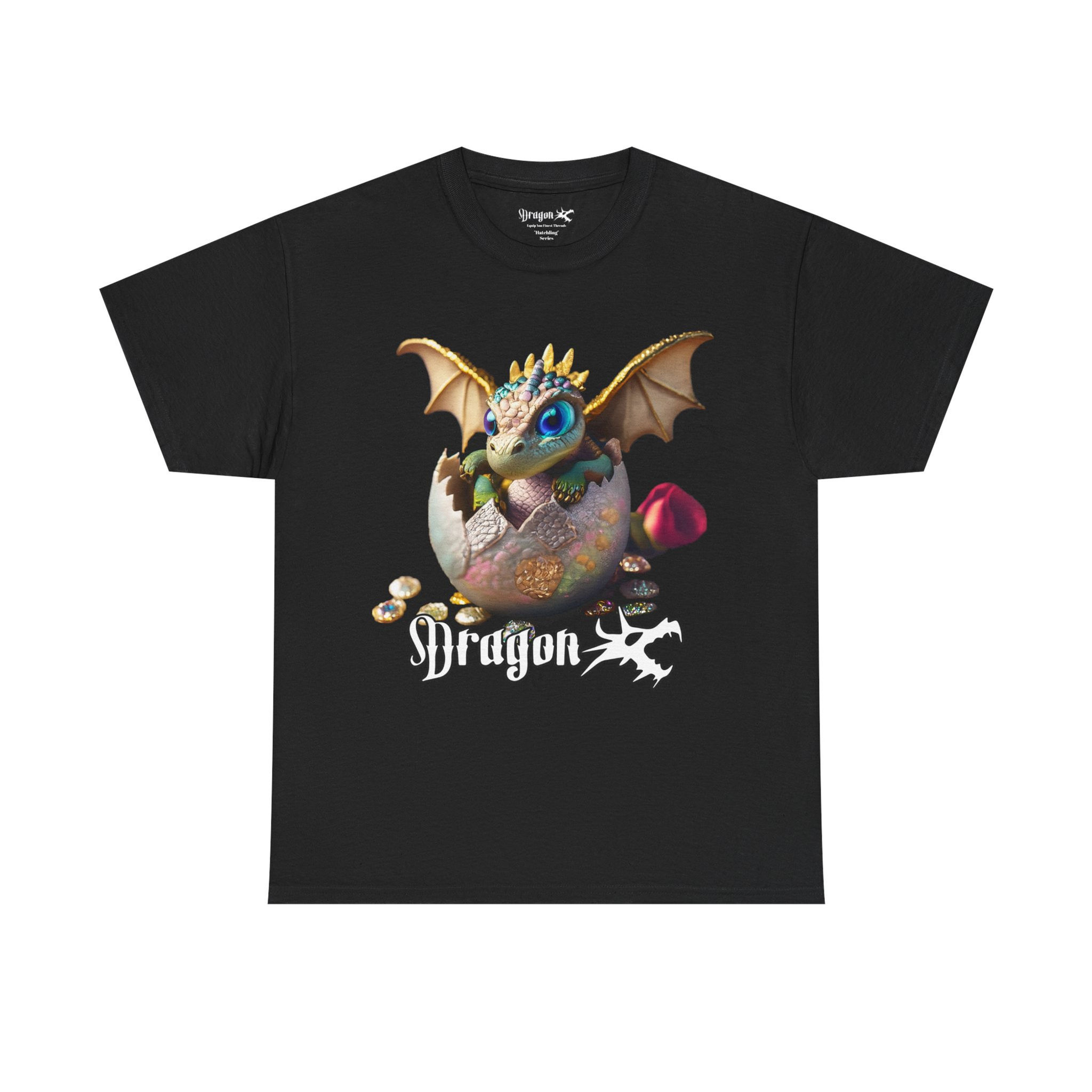Hatchling Series "Treasure Dragon" Unisex Heavy Cotton Tee
