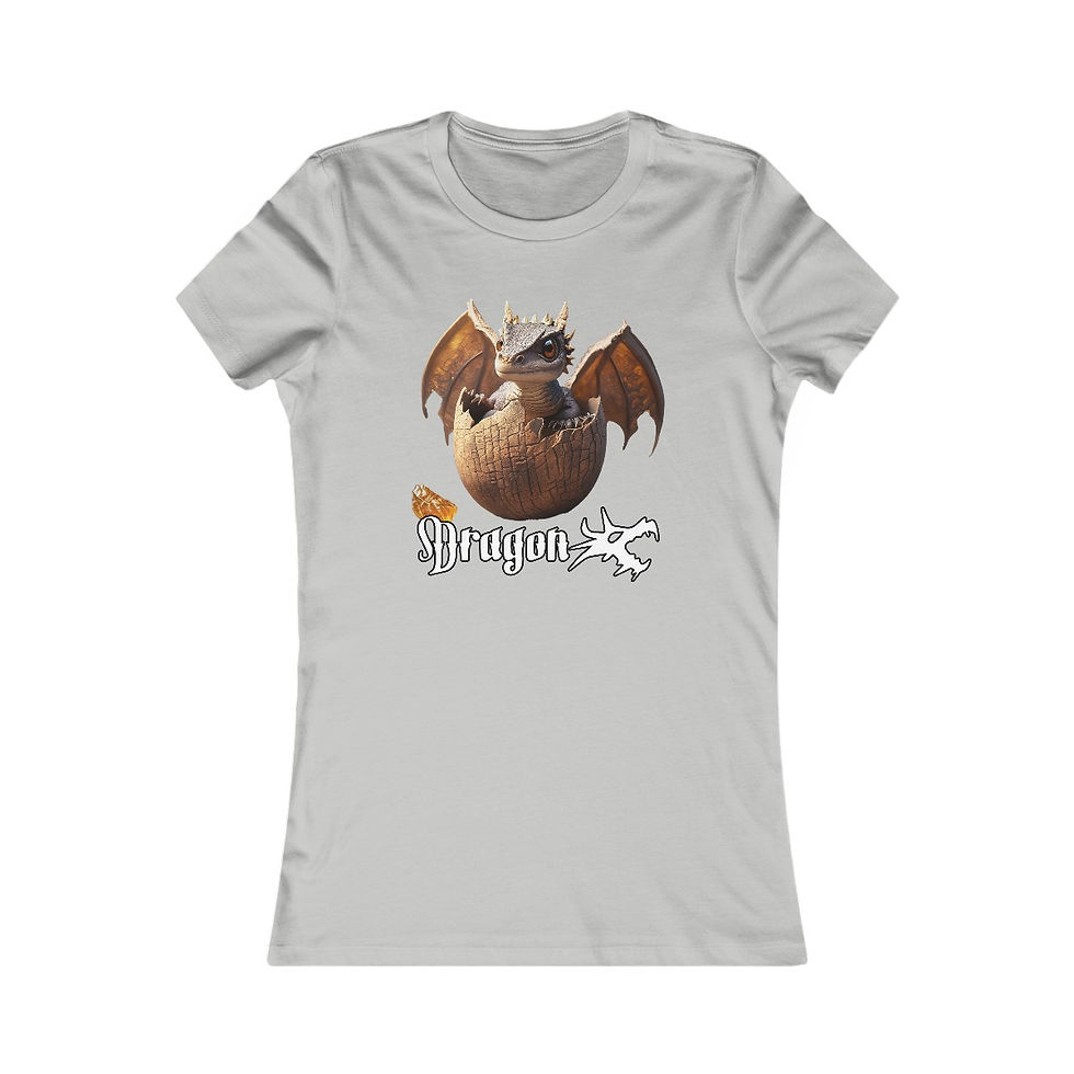 Thumbnail: Dragon Hatchling Series "Amber Hatchling" Women's Favorite Tee