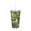 Thumbnail: "Leaf Hatchling" Plastic Tumbler with Straw