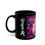 Thumbnail: Romantic Series "Bouquet Hatchling" 11oz Black Mug