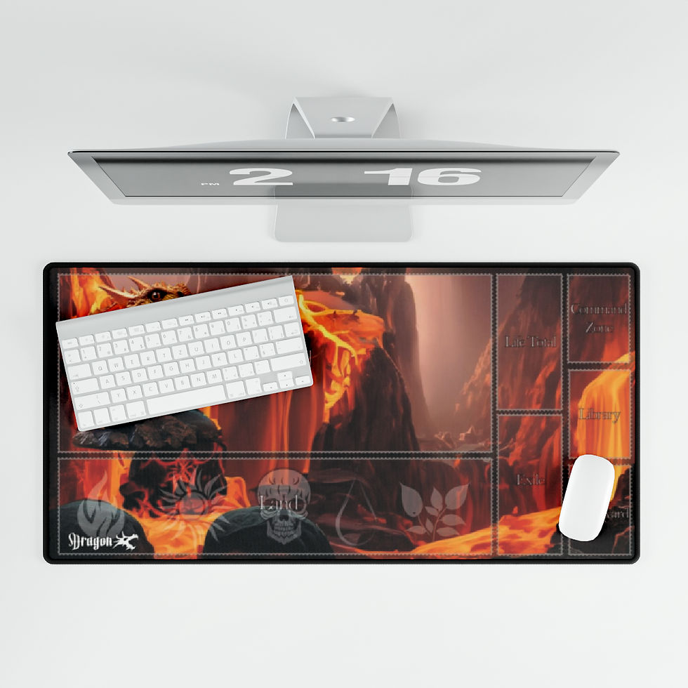 Thumbnail: Dragon Head Playmats "Fire Hatchling" Card Mats