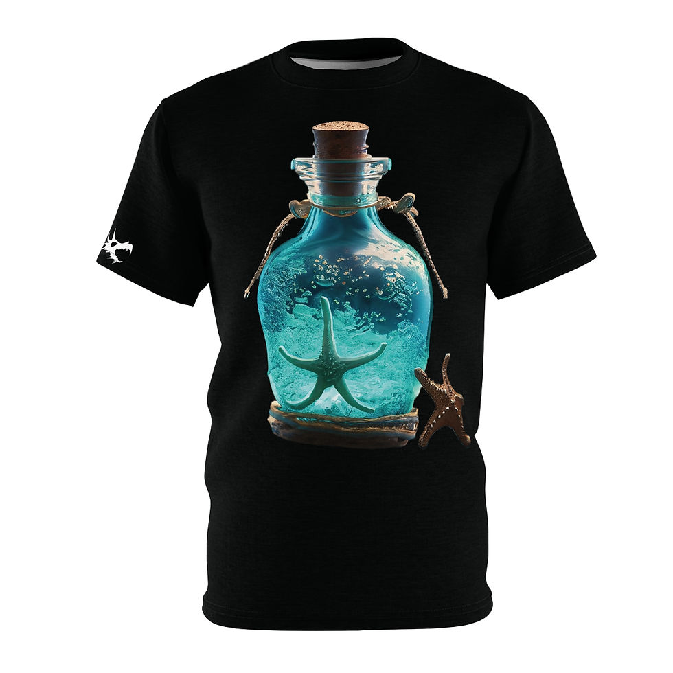 Potion Series "Water Elemental" Unisex Cut & Sew Tee (AOP)